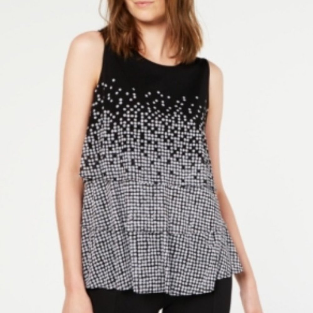 *NWT* Alfani Women's Shirt Top Shell Size L